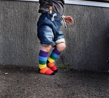 Load image into Gallery viewer, Brighten up your day with Rainbow Socks