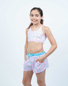 Aztec Run Shorts - Girls Activewear